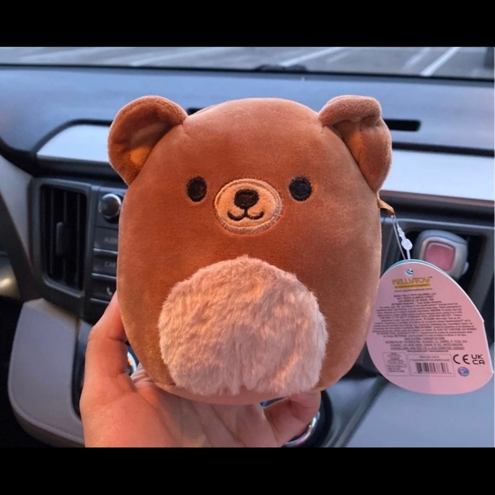 Squishmallows Omar the Brown Bear 5”